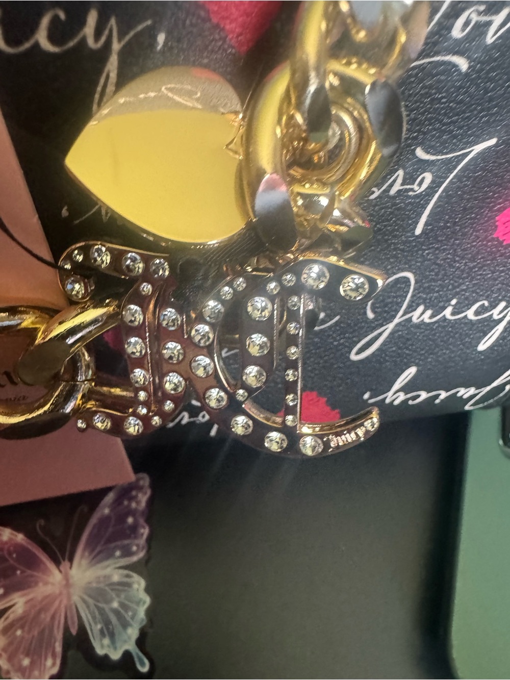 Juicy Couture Love Letter Mini Tote - Picture 3 of 7